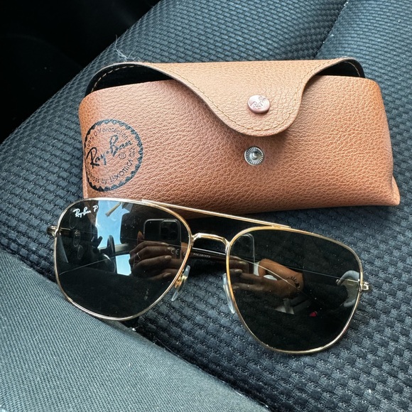 Ray-Ban Square Aviator Sunglasses - Picture 4 of 7